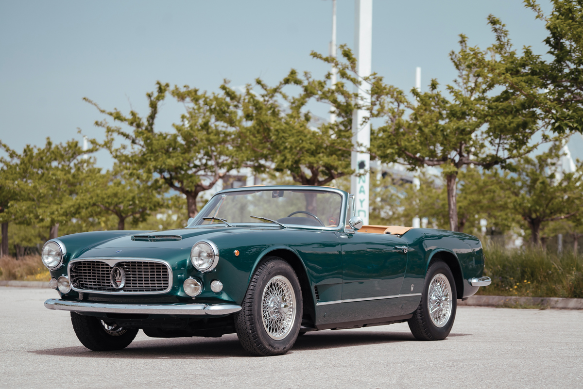1961 Maserati 3500 GT Spyder by Vignale offered at RM Sotheby’s Villa Erba live auction 2019